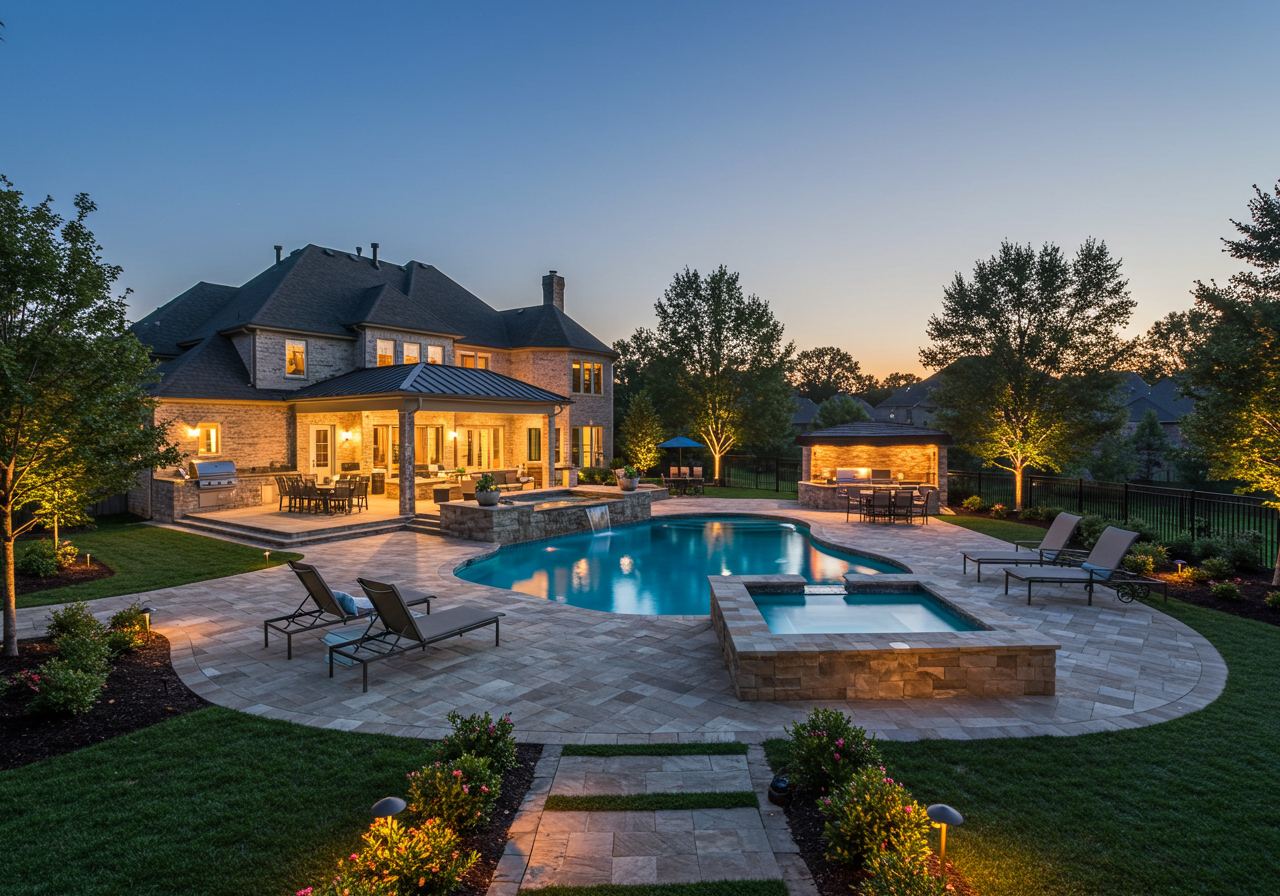 Wide Panoramic Pool